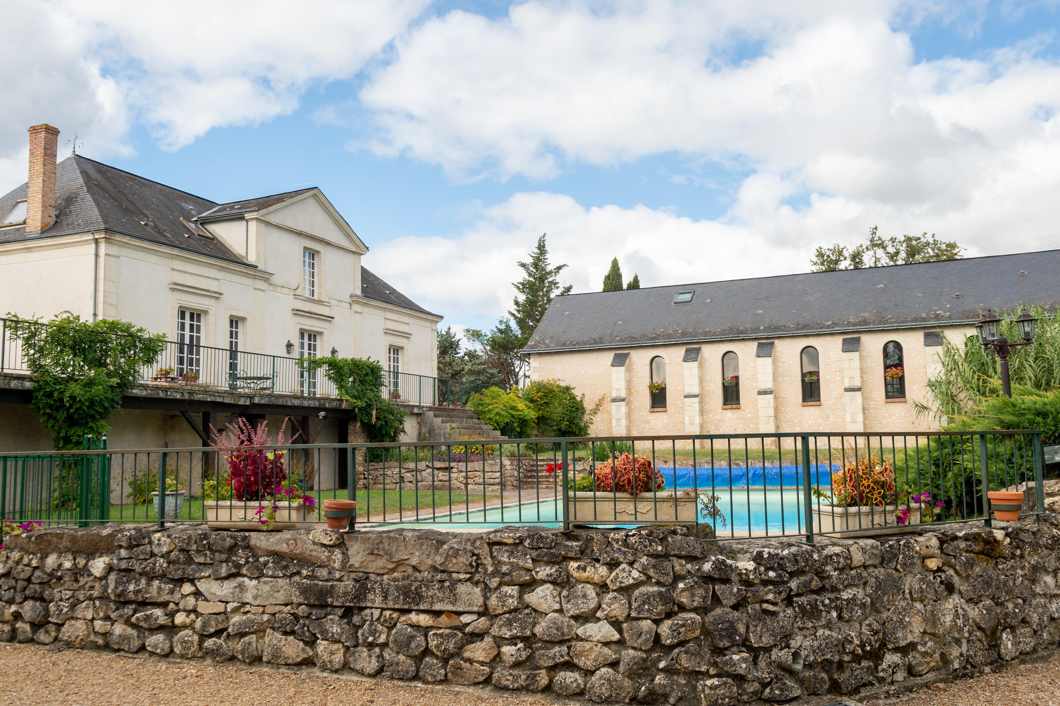 Domaine De La Courbe Hotel Le Lude Exterior foto