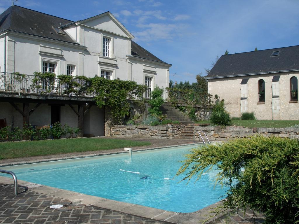 Domaine De La Courbe Hotel Le Lude Exterior foto